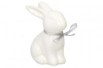 Figurka ceramiczna zając 8cm