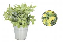 Kwiat sztuczny w doniczce 21cm