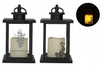 Latarenka LED mix 11,5x11,5x21cm